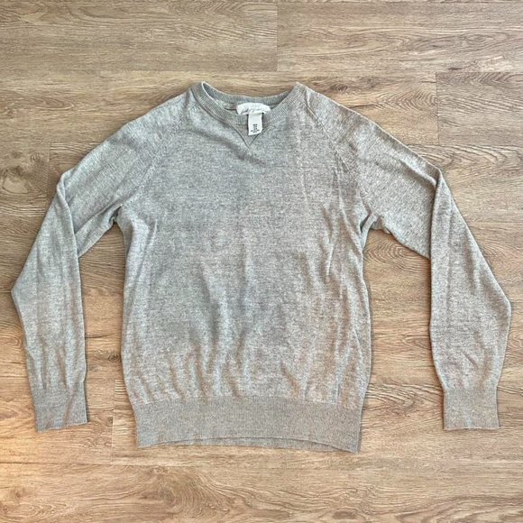 Men's Solid Gray H&M Knit Sweater - Picture 1 of 6